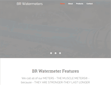 Tablet Screenshot of brwatermeters.com